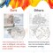 Paint by Number Kits for Adults, DIY Acrylic Mountains Landscape Adult Paint by Number Kits for Beginner, Watercolor Painting by Number Kit for Home Decor - 16“x20